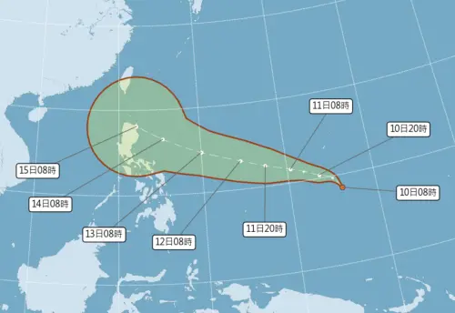 熱帶性低氣壓出現！「天兔颱風」24小時內生成　最新預估路徑出爐

