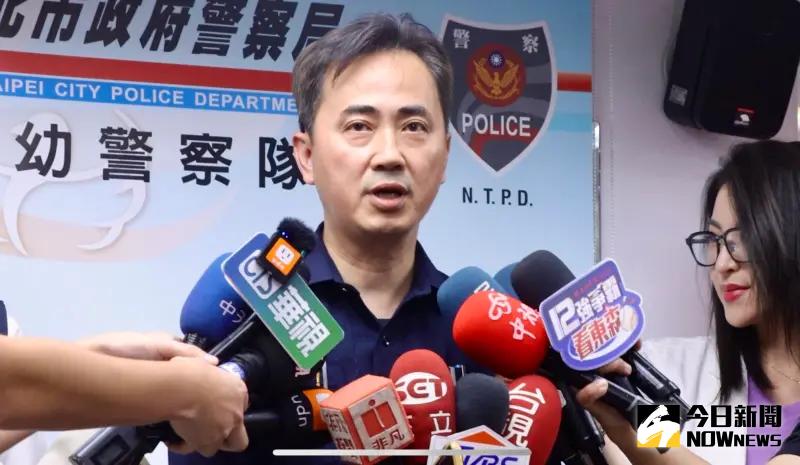 ▲新北市婦幼警察隊隊長劉家次強調目前三重分局已經鎖定跟蹤李多慧的女子。（圖／記者李政龍拍攝）