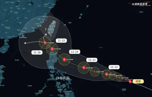 準天兔颱風路徑很危險！最新預測恐「甩尾登陸」　南台灣首當其衝

