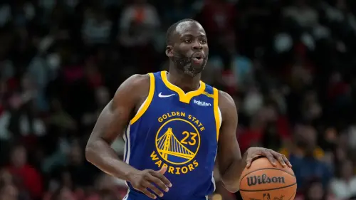 ▲金州勇士當家前鋒Draymond Green，因傷勢無法出賽。（圖／美聯社／達志影像）