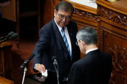 石破茂當選第103任日本首相!221票勝最大在野黨總裁 今將組內閣
