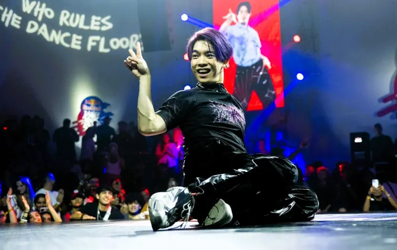 ▲Bogie（大可）在2024 Red Bull Dance Your Style準決賽脫穎而出，成為首位闖入16強的台灣舞者。（Red Bull提供）