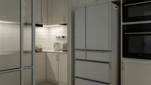 ▲日立冰箱標榜日系品牌，機身瘦長，較不占空間，在台灣擁有一票支持者。（示意圖／翻攝臉書）