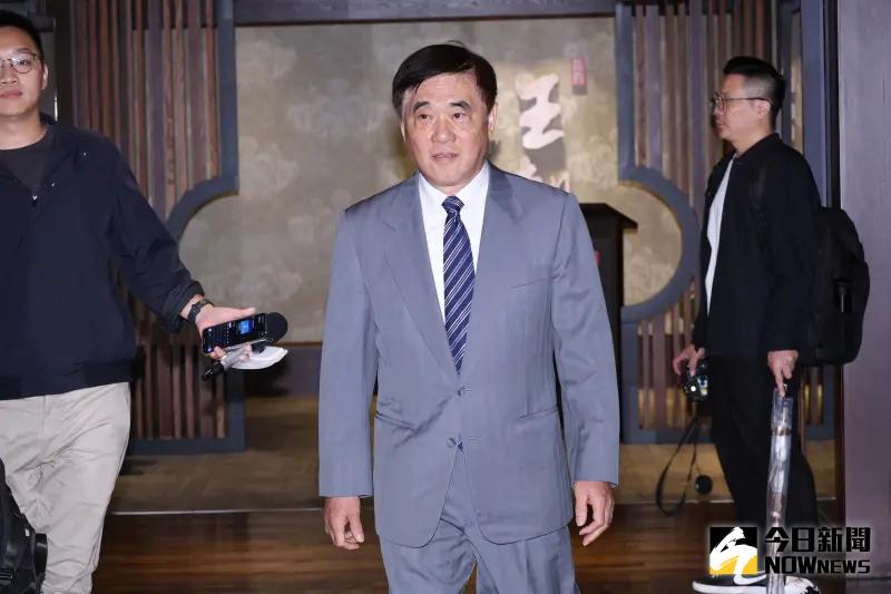 ▲國民黨主席朱立倫任期將屆滿，藍營內部有人點名前副主席郝龍斌參選，而郝龍斌4日發文聲援民眾黨前主席柯文哲，也被視為參選黨主席起手式。（圖／記者陳明攝，2024.11.13）