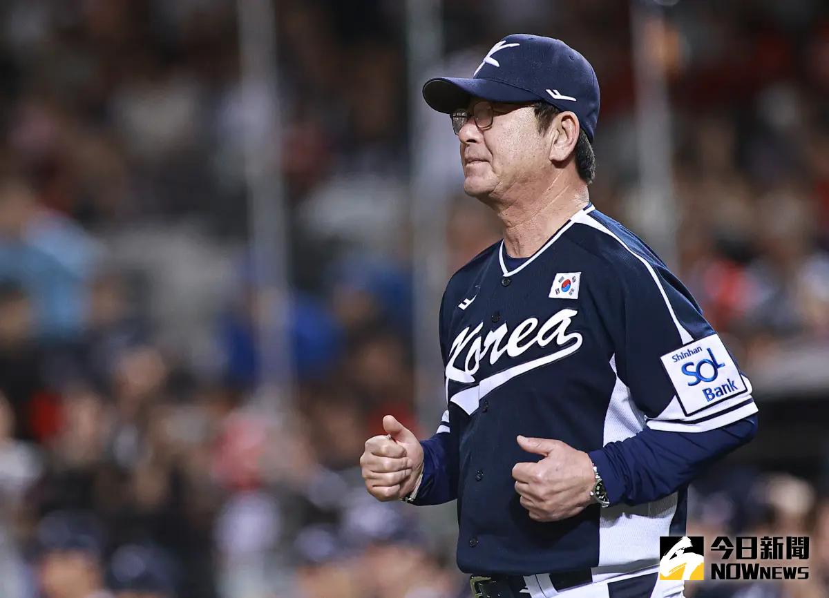 ▲世界棒球12強賽韓國隊總教練柳仲逸。（圖／記者葉政勳攝）