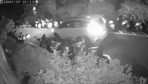 居民怒了!轎車來回輾壓浪浪遭網友肉搜 駕駛鞠躬道歉恐遭罰7萬