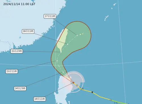 不斷更新／天兔颱風最快「17:30發陸警」！明天中午暴風圈將觸陸
