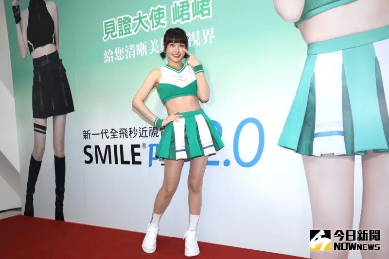 ▲峮峮身為啦啦隊女神，擁有大批粉絲。（圖／記者李政龍拍攝）