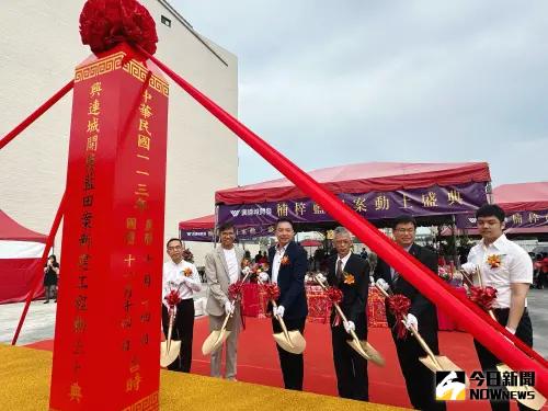 ▲「興連城開發」首度進軍高大特區，推「藍田案」，預定明年第二季進場預售。（圖／記者陳美嘉攝，2024.11.14）