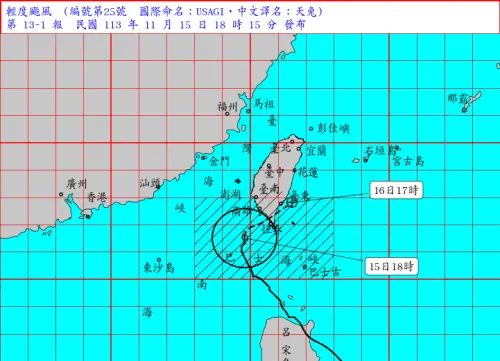 天兔颱風「明晨登陸屏東」！加速衝往台灣　海陸警最快解除時間曝
