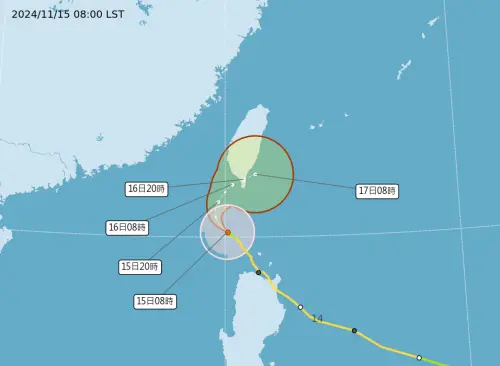 天兔颱風又減弱了！最快估明晨「登陸屏東」　今夜是風雨最大時刻
