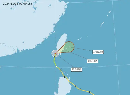 ▲天兔颱風（圖／中央氣象署）