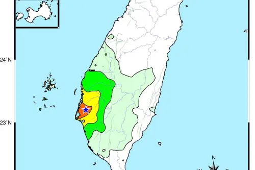 天兔颱風剛消散「台南連2地震」！氣象署揭主因：還有小規模餘震
