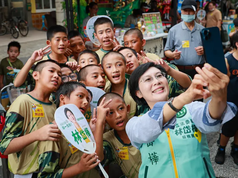 ▲民調數據指出，民進黨所有在地人市長候選人的支持率均高於國民黨籍立委柯志恩，其中林岱樺以 44.3％ 支持率對比柯志恩的 33.1％，領先 11.2％。（圖／立委林岱樺辦公室提供）