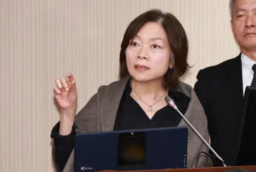 何佩珊 ▲勞動部員工遭分署長謝宜容霸凌亡,何佩珊赴立法院備詢。(圖/記者吳翊緁攝,2024.11.20)