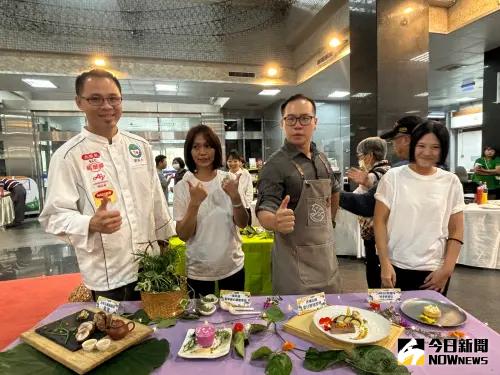 ▲各主廚呈現的綠色餐飲，無論口味或擺盤都不輸大餐廳的佳餚。最重要的是，落實了從產地到餐桌的永續理念。（圖／記者金武鳳攝，2024.11.20)