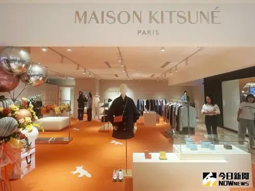 ▲B2F國際精品引進多家南部獨家品牌，包括MAISON KITSUNÉ、Vivienne Westwood等。（圖／記者陳美嘉攝，2024.11.20）