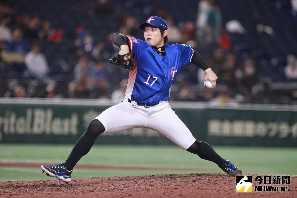 ▲世界棒球12強超級循環賽，中華隊中繼投手陳冠宇今對美國隊，中繼一局無失分。（圖／記者葉政勳攝 , 2024.11.22）