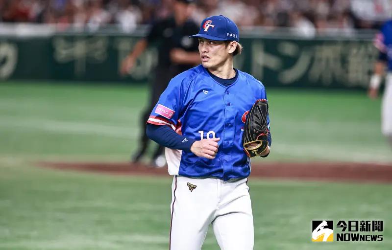 ▲中華隊中繼投手張奕，本屆12強賽登板5場勇奪3勝，累計5勝成為賽史的勝投王。（圖／記者葉政勳攝 , 2024.11.24）