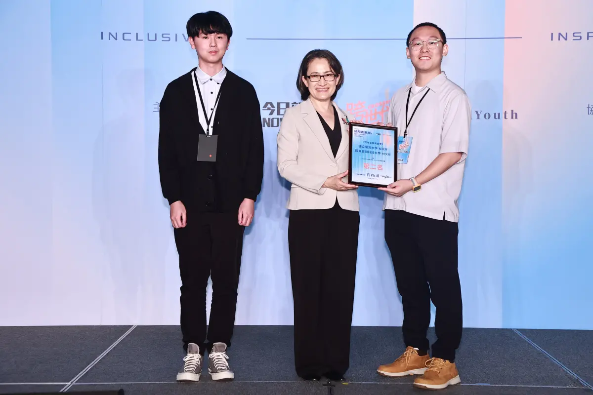 ▲台科大學生林文煜與台大學生蘇昱齊關心行人路權，提案參與NOWnews首屆公民提案競賽獲得第二名。（圖／NOWnews攝影中心）