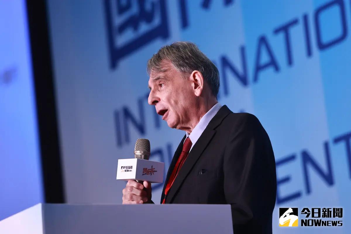 ▲前AIT處長司徒文出席NOWnews跨世代論壇-《2024國際青浪潮》，與青年學子對談。（圖／NOWnews攝影中心）