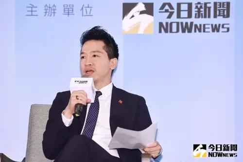 ▲總統府副秘書長何志偉蒞臨NOWnews跨世代論壇-《2024國際青浪潮》。（圖／NOWnews攝影中心）