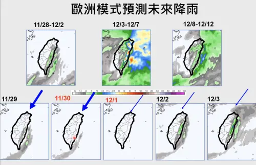 ▲本週是乾冷的天氣，下週東北季風水氣較多，降雨也會有所增加。（圖／賈新興提供）