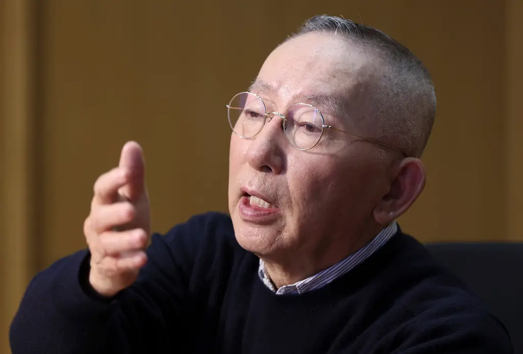 ▲全球時尚連鎖品牌優衣庫（UNIQLO）母公司迅銷（Fast Retailing）創辦人柳井正透露對美國總統川普的關稅政策想法。（圖／美聯社／達志影像）