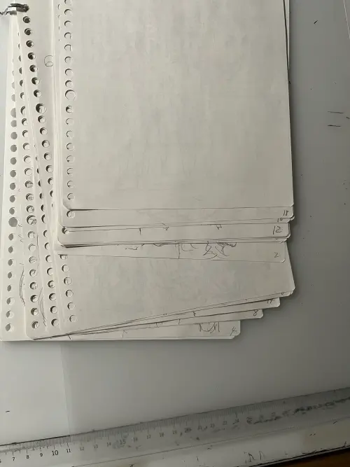 ▲冨樫義博發文表示，自己已經完成2話的分鏡稿，同時說出自己近期接受了手術治療。（圖／取自冨樫義博 X）