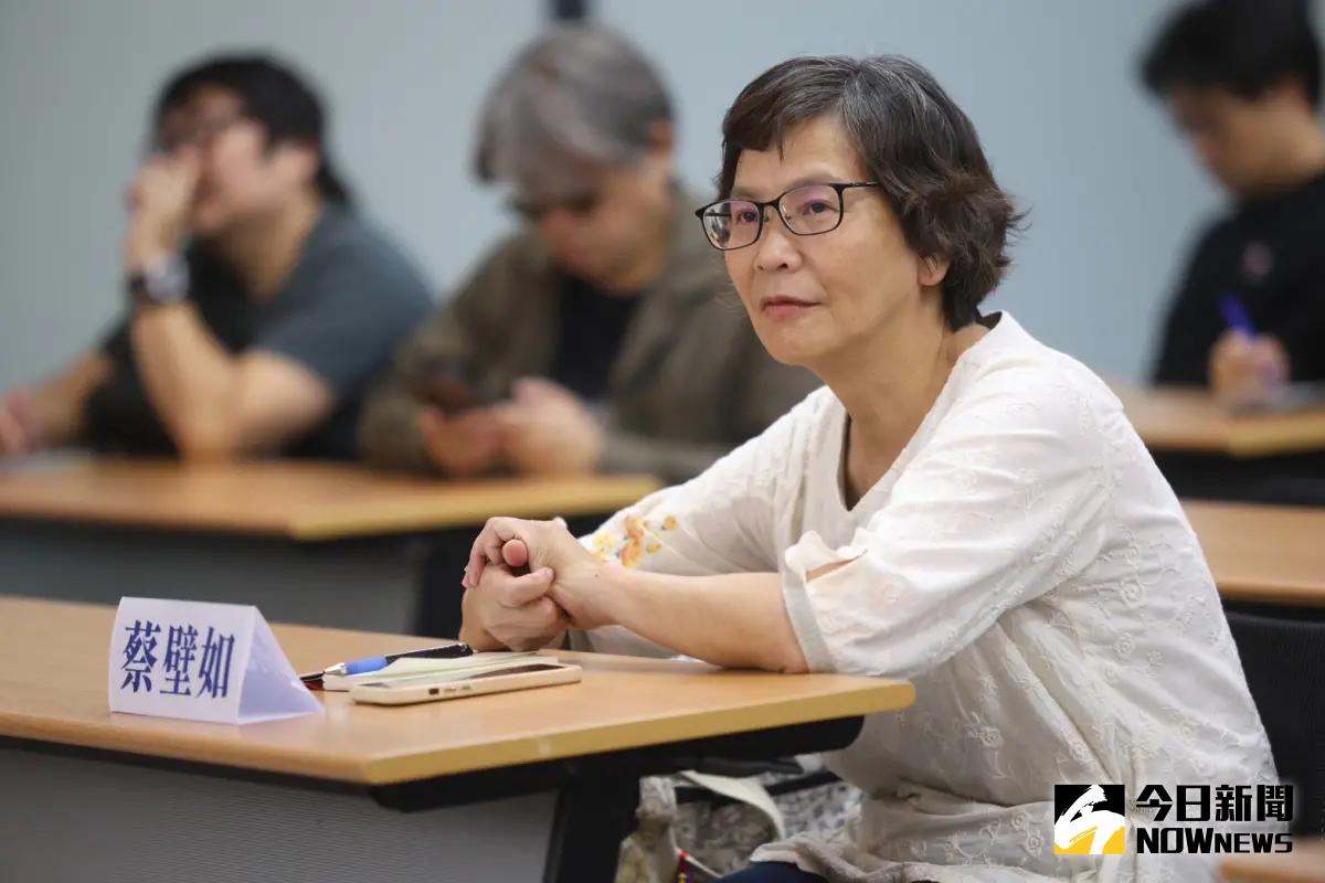 ▲民眾黨前立委、台中市府顧問蔡壁如強調，黨代表選舉非常重要，希望能公開、透明、公正。（圖／記者李政龍攝，2024.12.01）