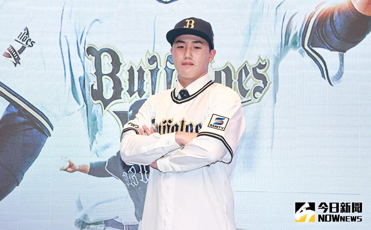 ▲效力於日本職棒（NPB）歐力士猛牛隊的19歲台灣投手陳睦衡，今（29）日在二軍賽事中迎來生涯代表作。他在對戰廣島鯉魚的比賽中以中繼身分登板，主投2局無安打、無保送、無失分，僅用19球送出完美的6上6下，球速最快飆至149公里。（圖／記者葉政勳攝 , 2024.12.02）