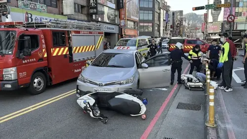 基隆男吸喪屍煙彈「停逆向車道昏睡」！警敲窗喝令下車　依法送辦
