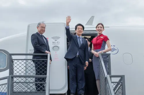 ▲賴清德出訪太平洋友邦，今日抵達馬紹爾。（圖／總統府提供）