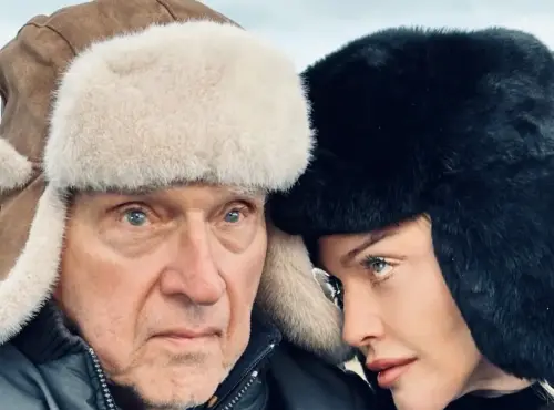 ▲瑪丹娜（右）與93歲父親合照，意外有種溫馨的感覺，她身為樂壇女王的霸氣似乎也收斂了些。（圖 ／摘自IG）