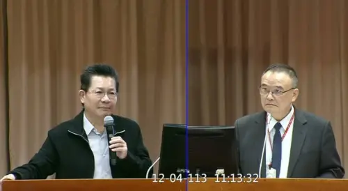 ▲吳春城進一步質疑說，賴清德總統日前表示「中華民國論述要持續下去」，外界各自解讀，不知道其真實含意。（圖／民眾黨提供）