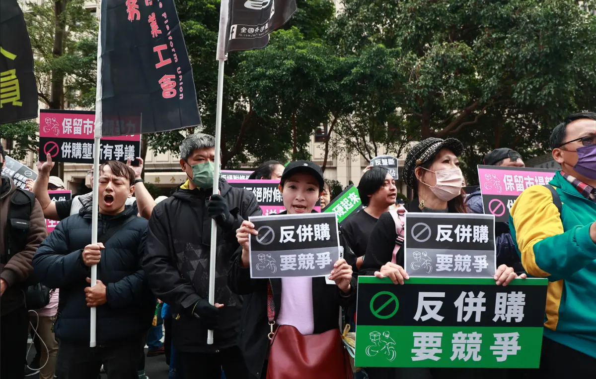 外送員接三單僅賺45元！工會怒拚專法年底三讀 學者曝歐美前例