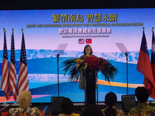 ▲AIT執行理事藍鶯（Ingrid Larson）。（圖／記者陳佩君攝，2024.12.05)