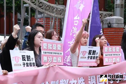 立院今審人工生殖法　民團喊退回代孕法案：反對剝削女性
