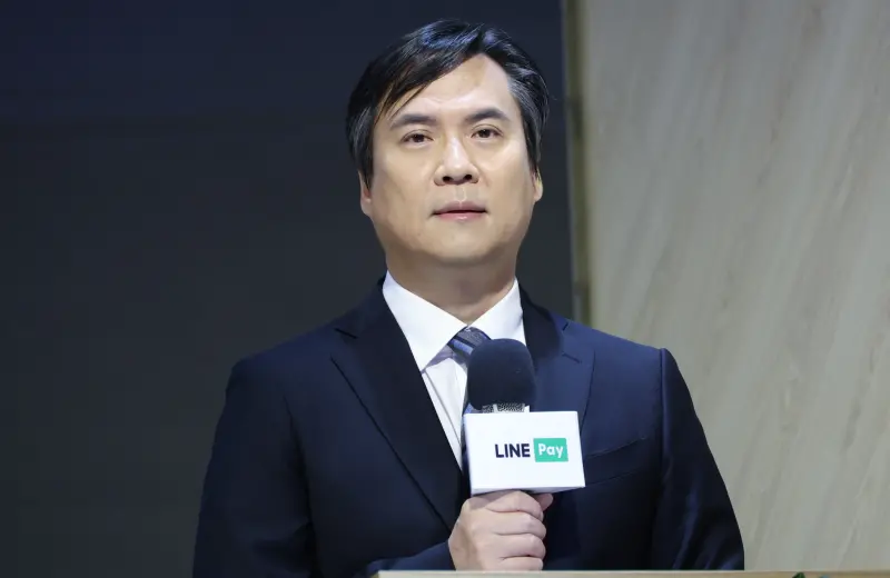 ▲LINE Pay為何選擇在台灣上市?董事長丁雄注表示,台灣是起點,也是LINE Pay成長的地方。(圖/記者陳明安攝影)