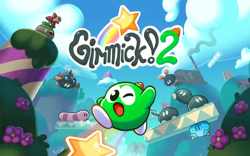 ▲備受推崇的超級稀有遊戲《Gimmick!》全新續作《Gimmick! 2》亞洲版的發售日已確定為 12 月 19 日！實體版和數位版將同步發售！（圖／SUNSOFT提供）