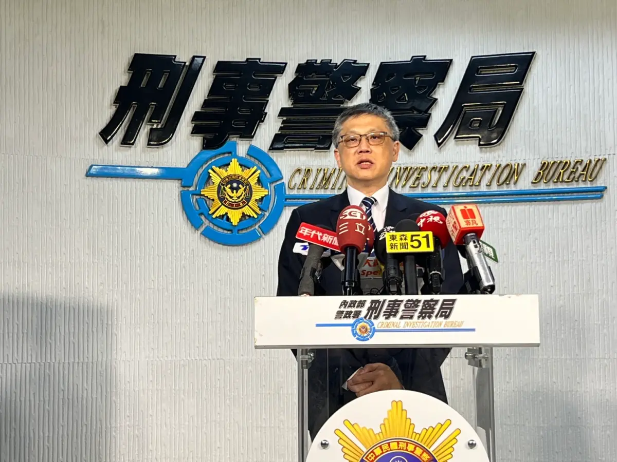 ▲刑事局今（5）日召開成功凍結詐團透過虛擬貨幣洗錢記者會，公開感謝陳梅慧，因其提供專業知識與技術指導，成破案關鍵。（圖／刑事局提供）