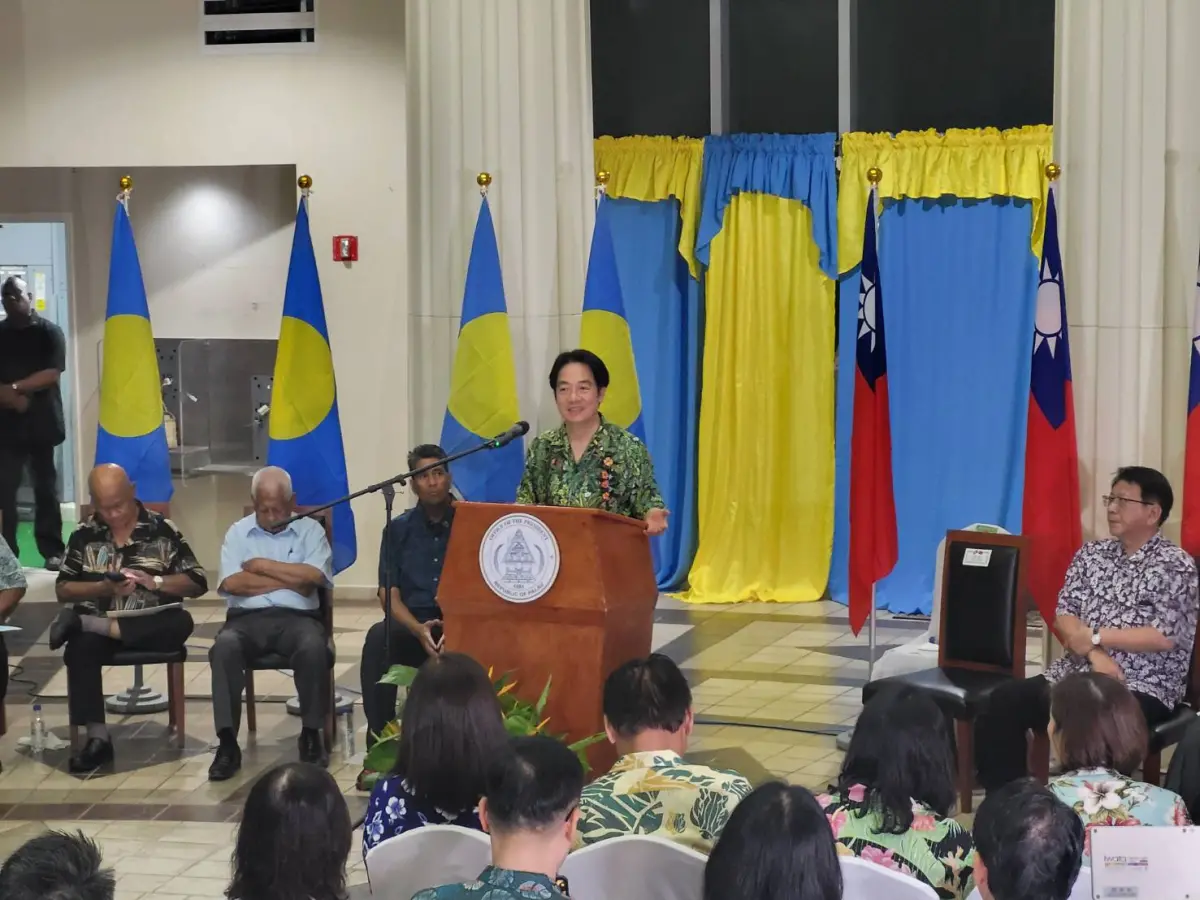 ▲賴清德赴國會演講。（圖／記者陳佩君攝，2024.12.05)