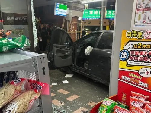 又是毒駕！北投轎車衝進超商　車內查獲喪屍煙彈士檢究辦
