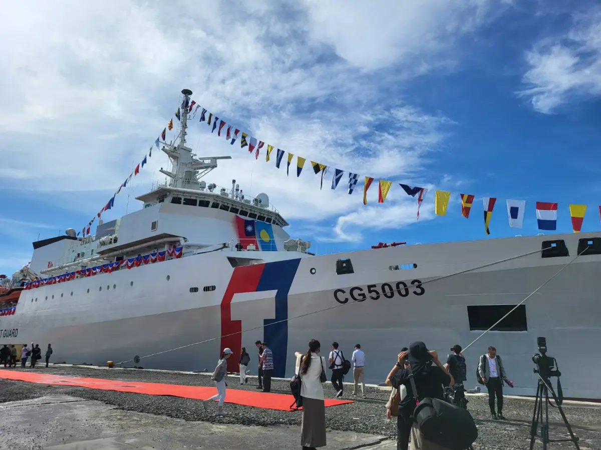 ▲日本海上保安廳正與台灣海巡署逐步推動海上聯合演訓的常態化。圖為台灣「雲林艦」。（圖／記者陳佩君攝，2024.12.05)