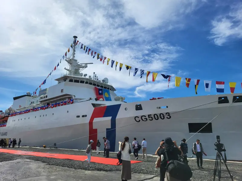 ▲日本海上保安廳正與台灣海巡署逐步推動海上聯合演訓的常態化。圖為台灣「雲林艦」。（圖／記者陳佩君攝，2024.12.05)