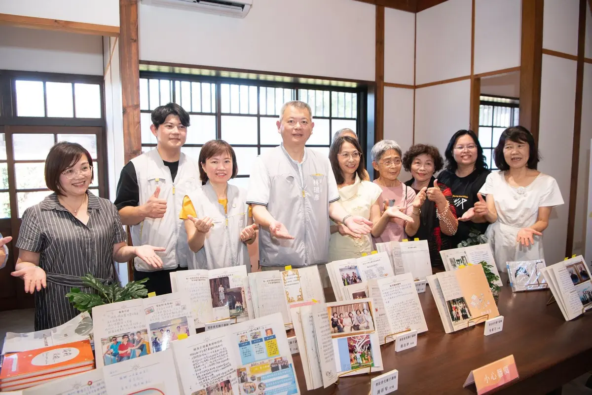 ▲全嘉都是作家成果發表 嘉義市政府副市長林瑞彥共襄盛舉（圖／嘉義市政府衛生局提供）