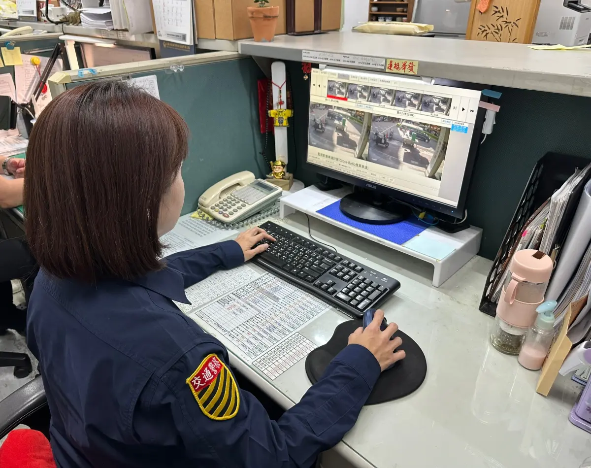 ▲高市警局與新創團隊合作創新研發的「AI辨速系統」透過影像分析技術快速精準地計算車速，僅需短短5分鐘即可完成一宗案件的車速計算。（圖／高市警交大提供）