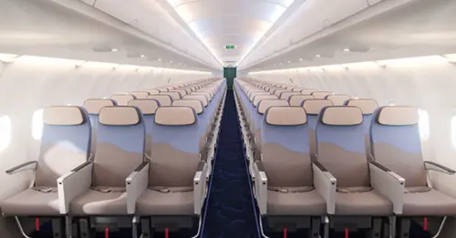 A321neo ▲華航A321neo經濟艙。(圖/華航官網)