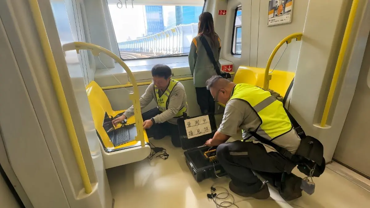 ▲新北環狀線將自12月9日起進行復駛前全線測試。（圖／新北捷運公司提供）