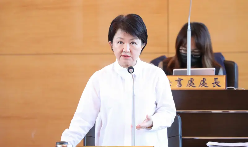 ▲台中市長盧秀燕提出大巨蛋4大要件,透露若完成各項評估,也許可早點公布。(圖/台中市政府提供,2024.12.10)